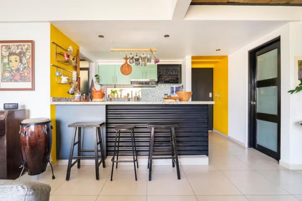 Pequena Habitacion Frida - Design Cdmx - Areas Comunes Compartidas เม็กซิโกซิตี้ ภายนอก รูปภาพ
